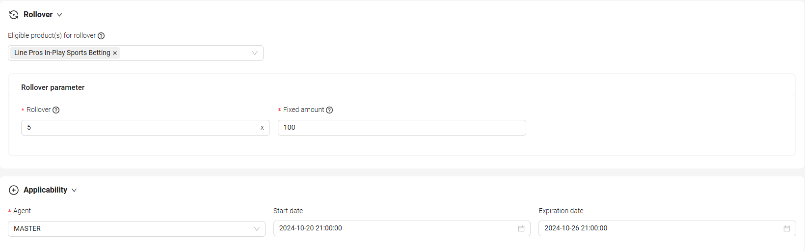 Date Filtering Example